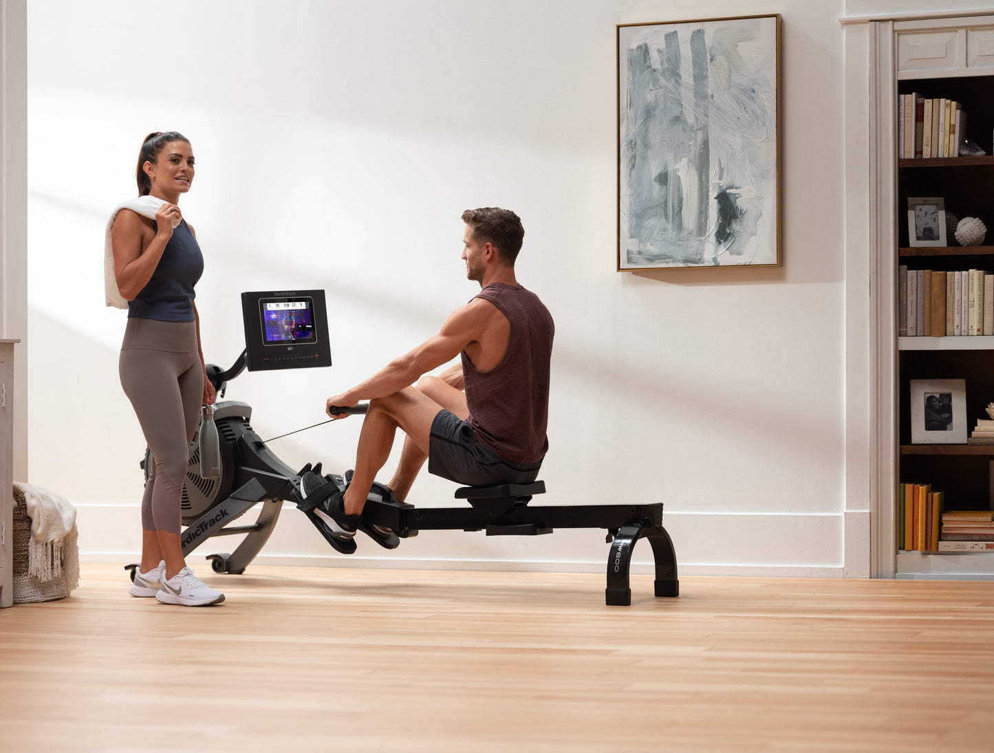 RW600 Smart Rower with 1-Year Ifit Family Membership ($396 Value)